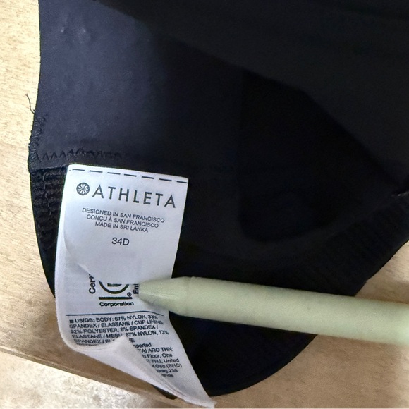 black athleta bra - Picture 3 of 3